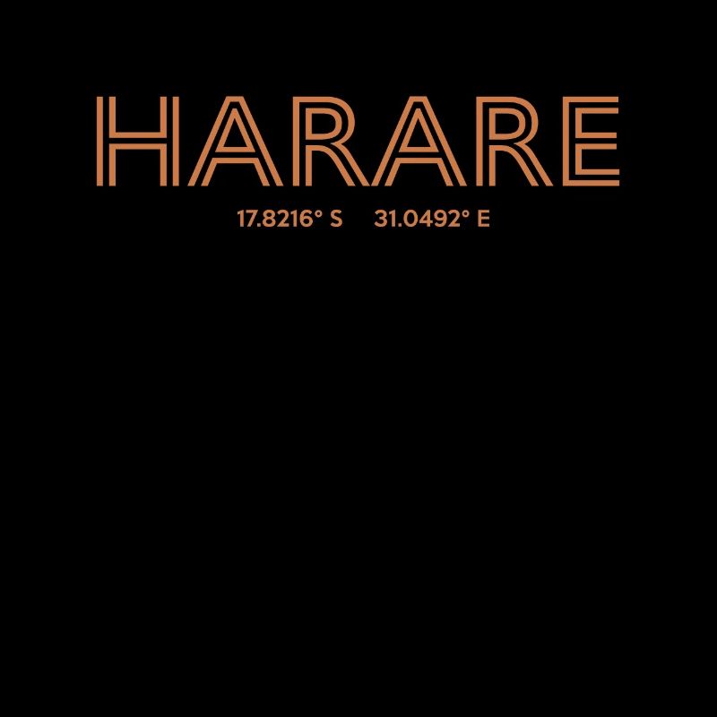 Zimbabwe City Coordinates - Harare