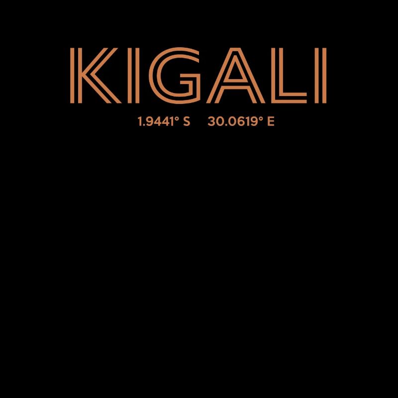 Rwanda City Coordinates - Kigali