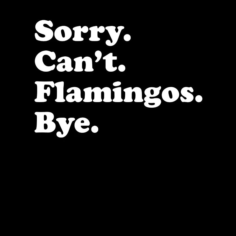 Tut Mir Leid, Can't Bye - Flamingo