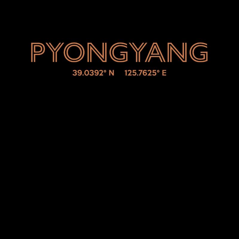 North Korea City coordinates - Pyongyang