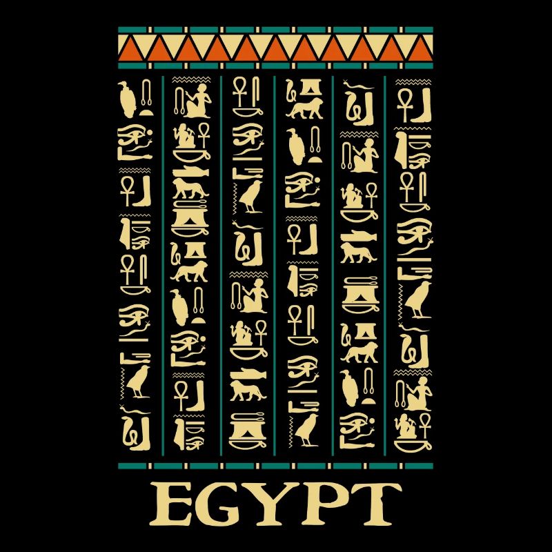 Hiéroglyphes Pyramides Egypte ancienne