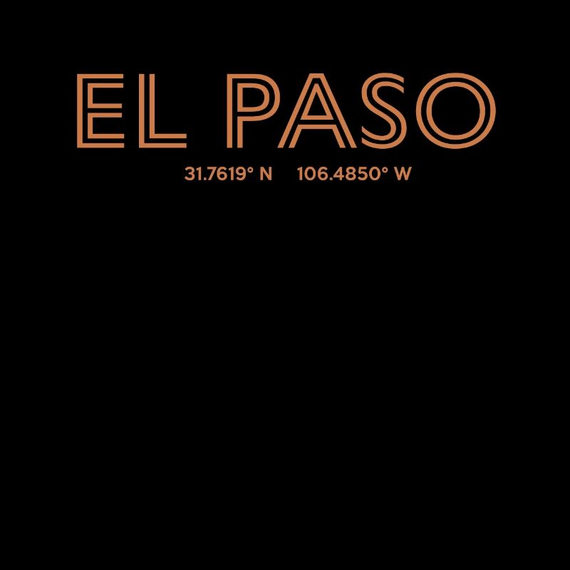 USA City Coordinates - El Paso