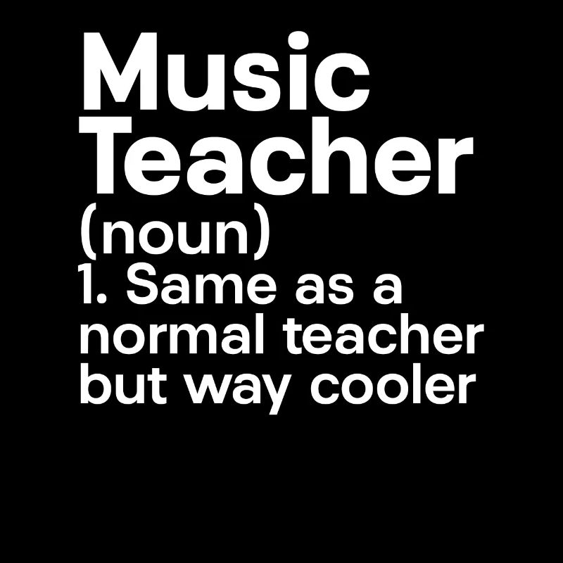 Musiklehrer Musik Lehrer