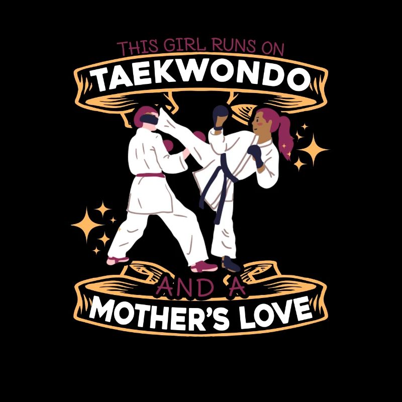Fille de Taekwondo