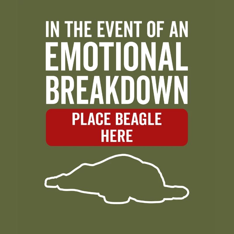 Emotional - Dog Beagle