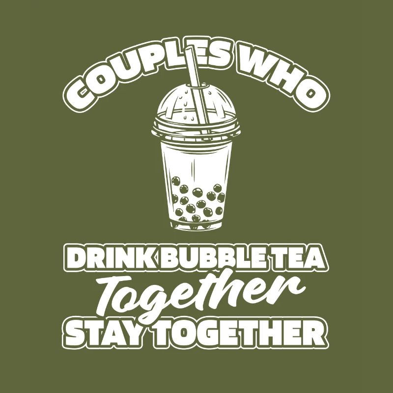 Bubble Tea Boba Pair