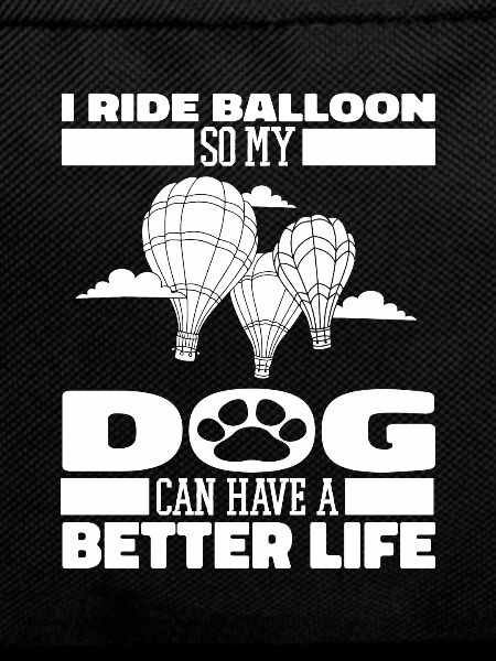 Montgolfière Chien