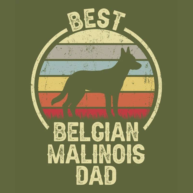 Bester Hund Dad - Belgischer Malinois