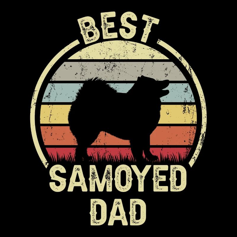 Best Dog Dad - Samoyed