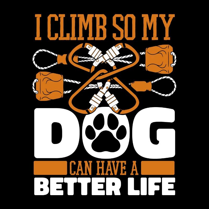 Klettern Kletterer Hund