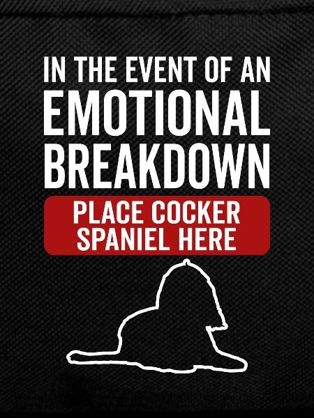 Emotional - Dog Cocker Spaniel
