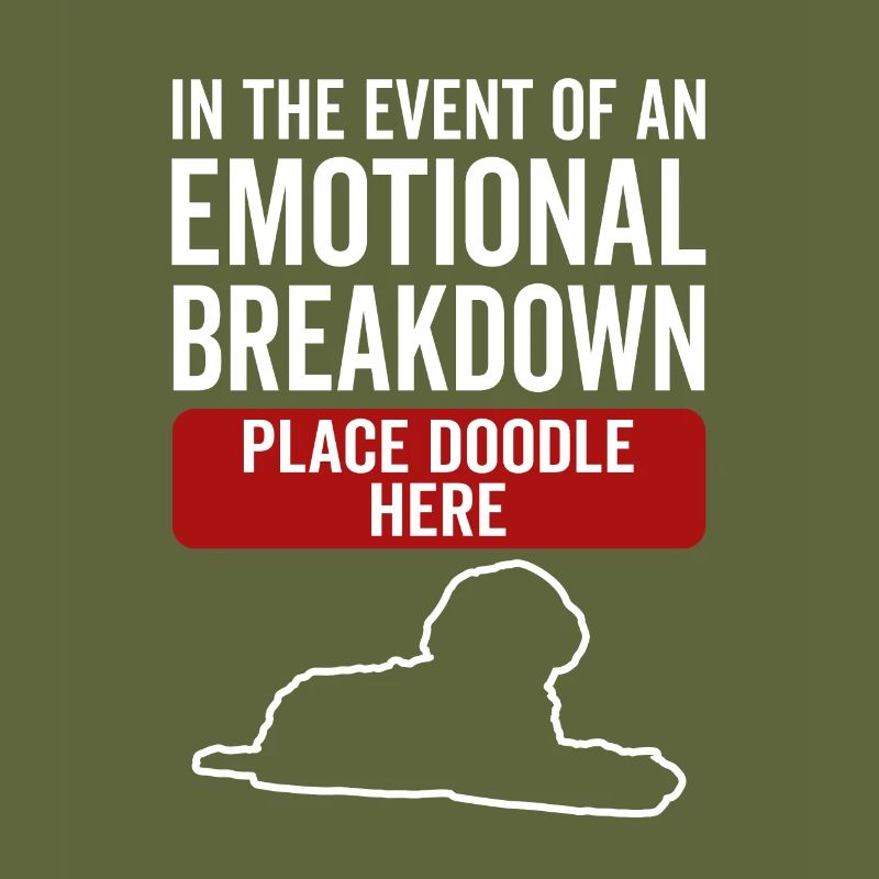 Emotional - Dog scribbles