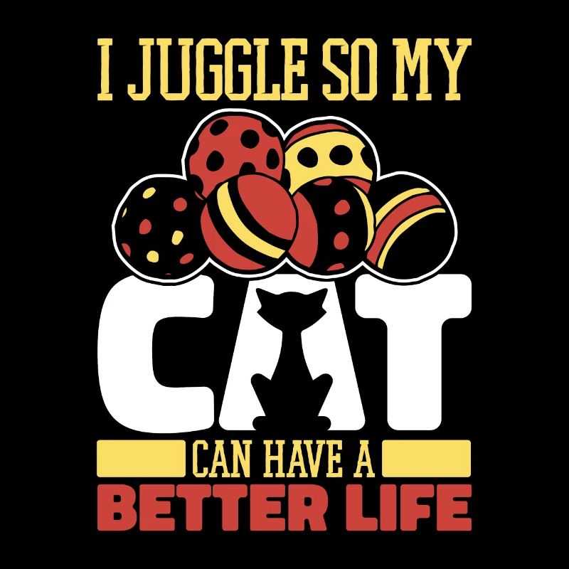 Juggling juggler cat