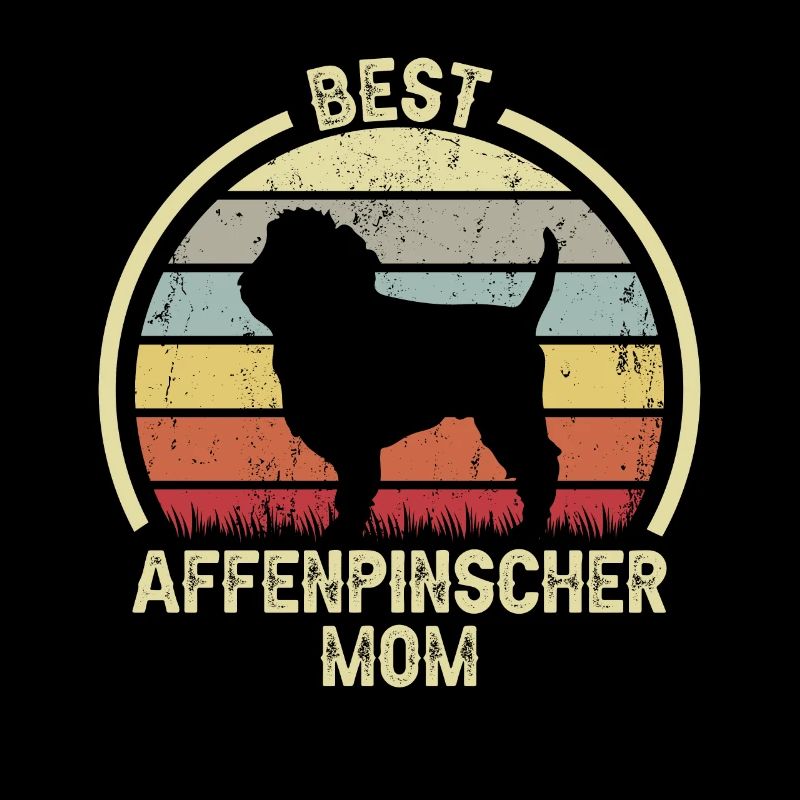 Hund Mom - Affenpinscher