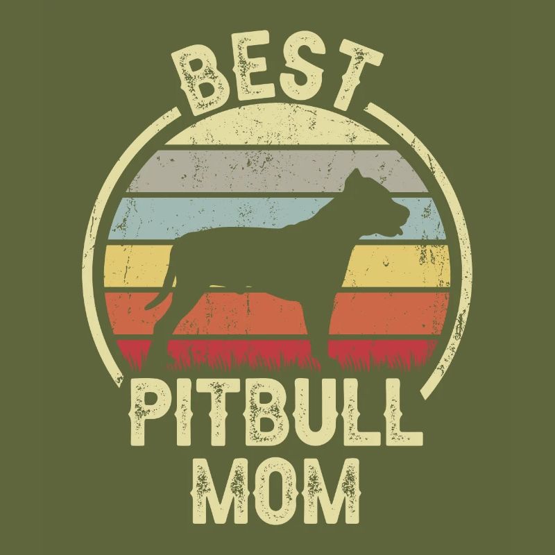 Maman chien - Pitbull