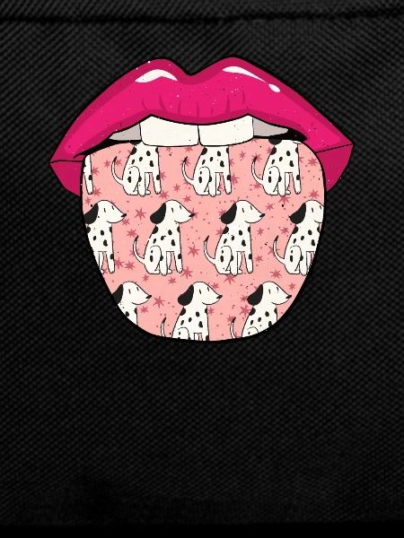 Dalmatian tongue