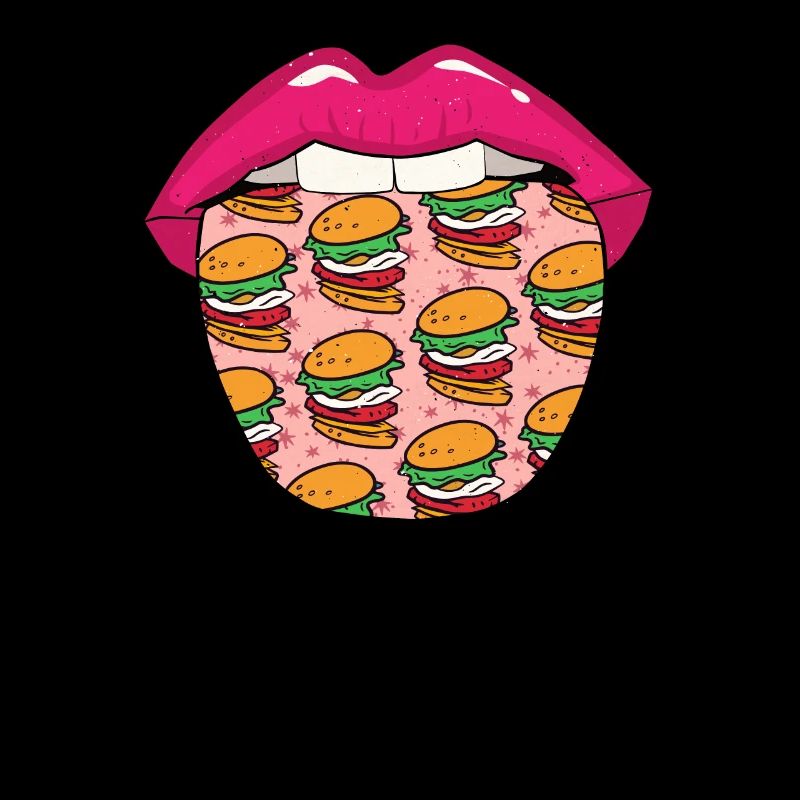 Burger Hamburger Zunge