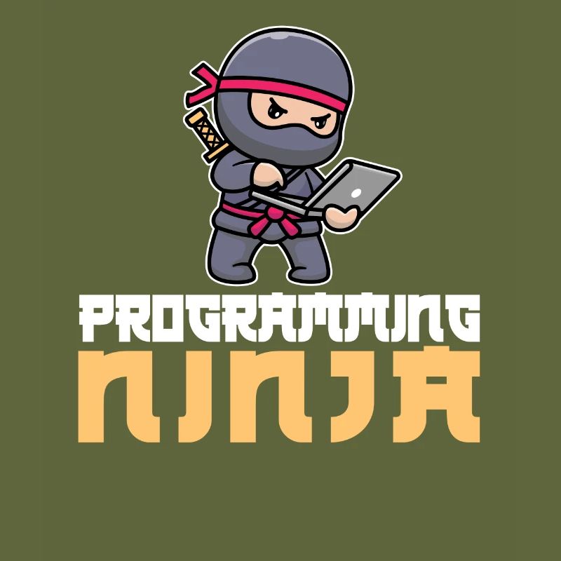 Entwickler Coder Programmierer Ninja