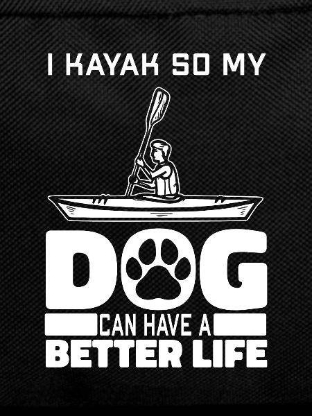 Kayaker dog