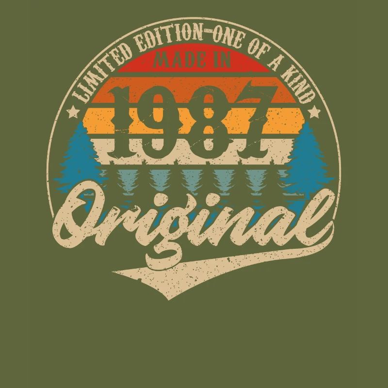 Hergestellt 1987 Original