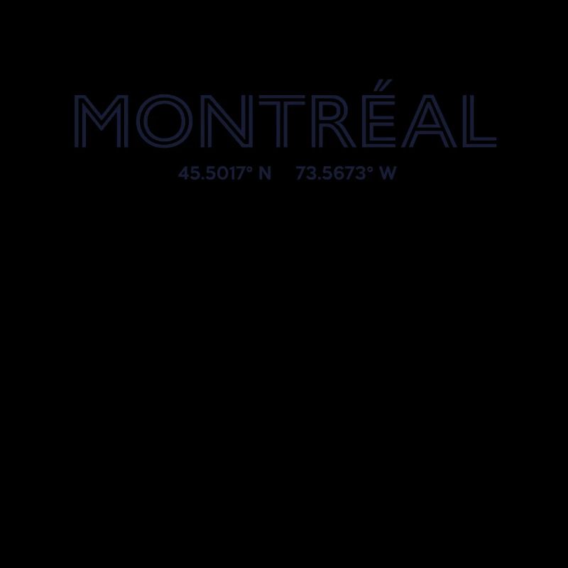 Canada City Coordinates - Montréal