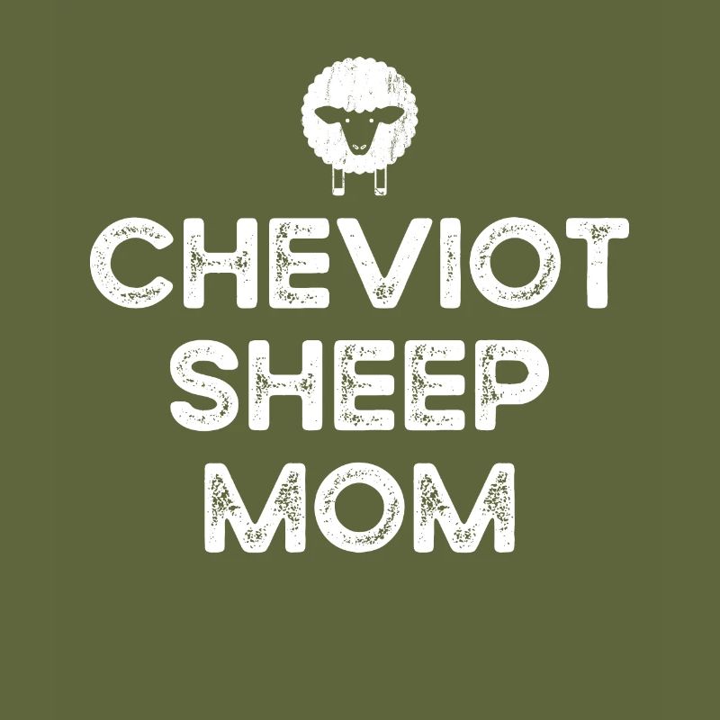 Bauer-Mutter-Mutter - Cheviot-Schaf