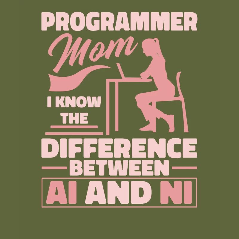 Entwickler Coder Programmierer Mama