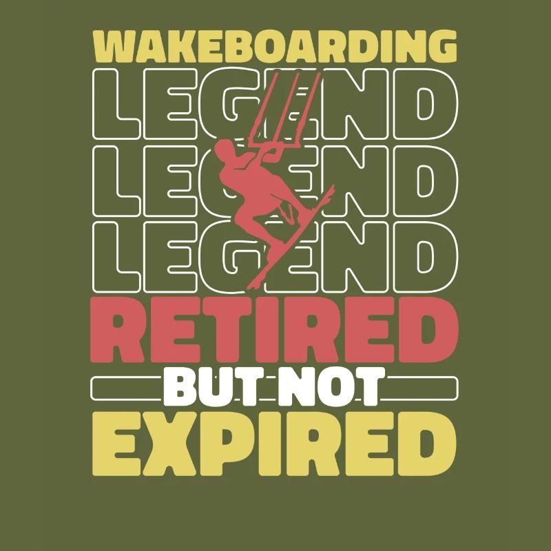 Retired wakeboard wakeboarder