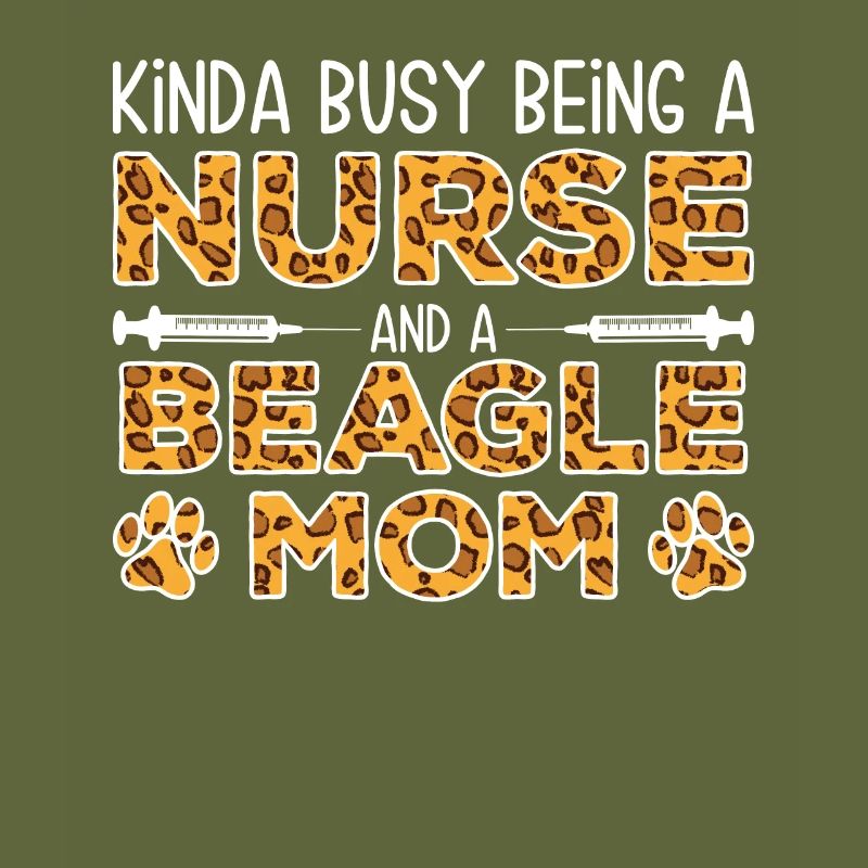 Krankenschwester Hundemutter - Beagle