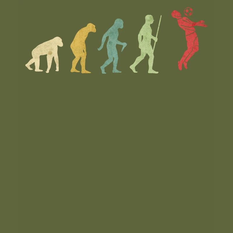 Fußballspieler Evolution