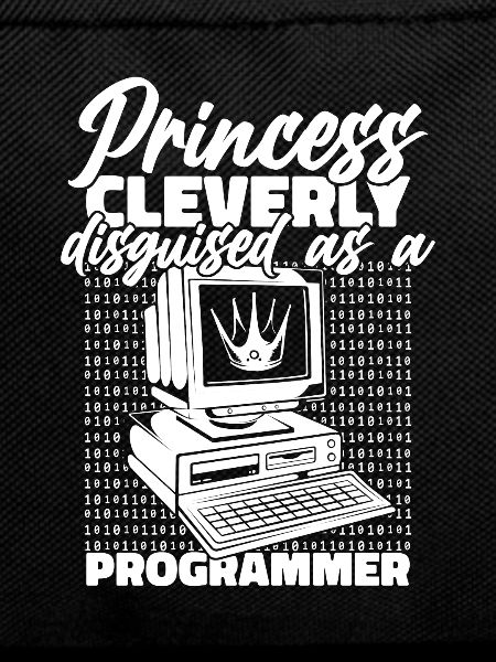 Entwickler Coder Programmierer Prinzessin