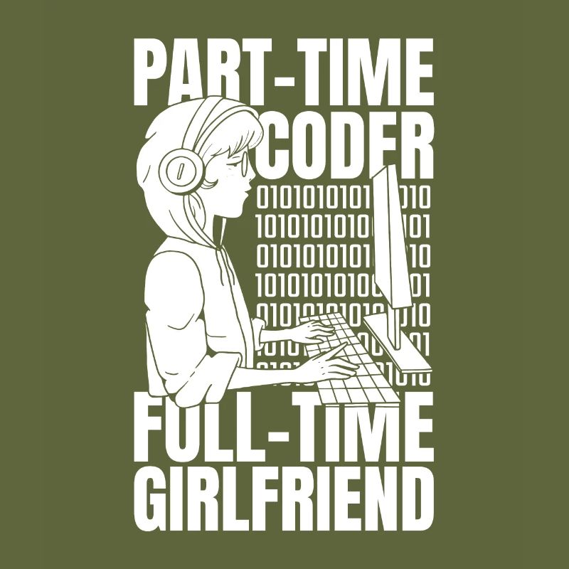 Entwickler Coder Programmierer Feste Freundin