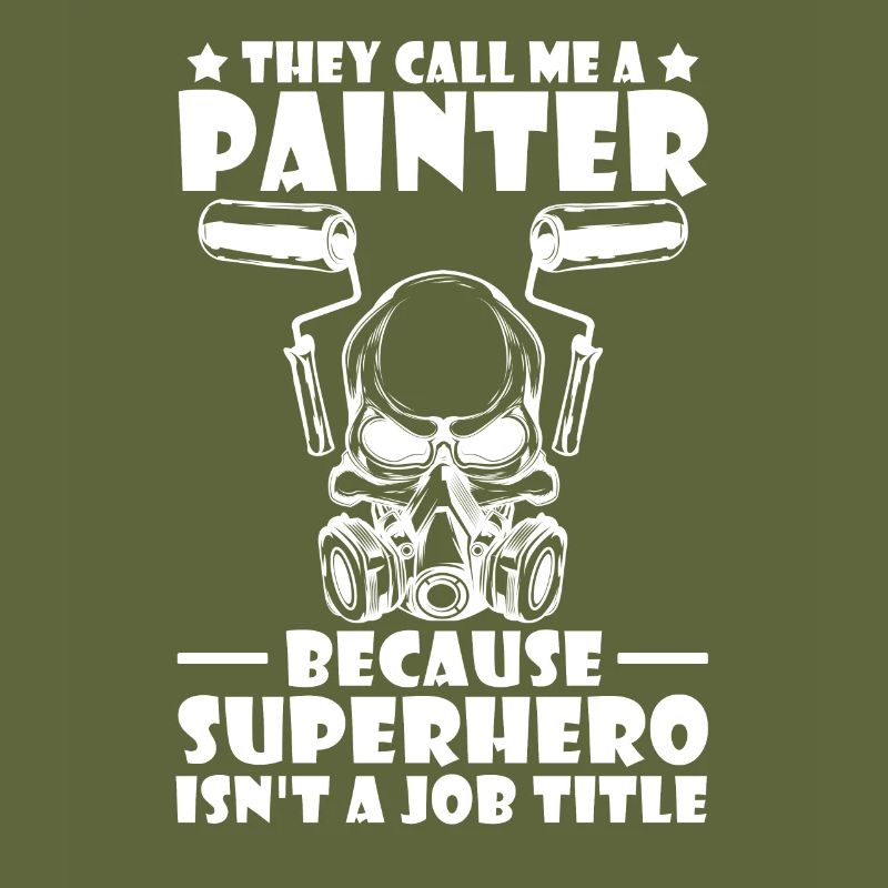 Painter Varnisher Superhero