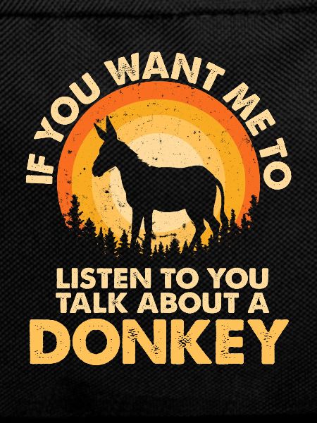 Hear talk about animal donkeys