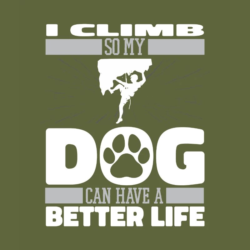 Climbing Climbing Dog