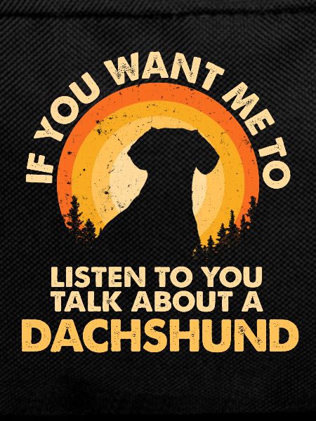 Talk about dog dachshund