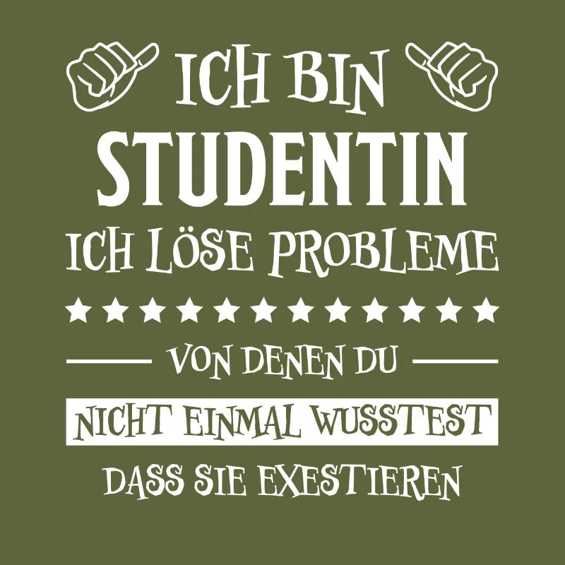 Studentin Spruch Universität Studentin Geschenk