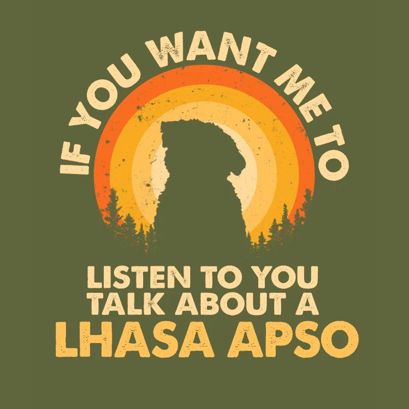 Talk about the dog Lhasa Apso