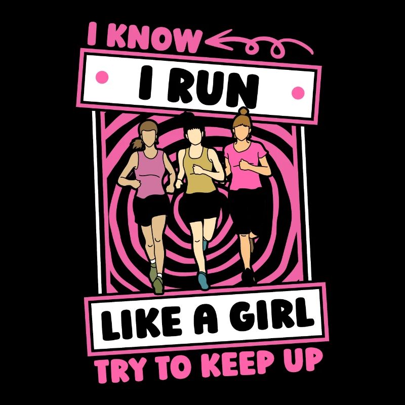 Runner Jogger Runner Running Girls