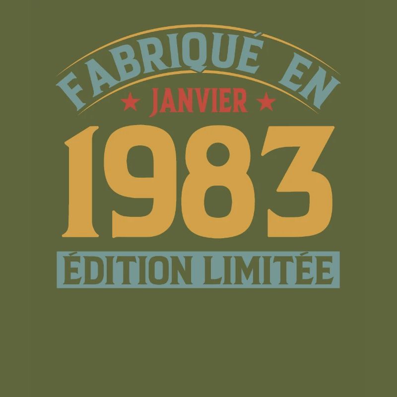 Fabriqué En Janvier 1983 Édition Limitée