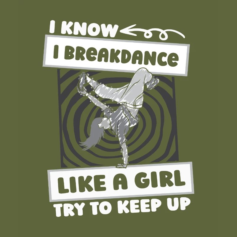 Breakdance Breakdancer Breakdancing Mädchen
