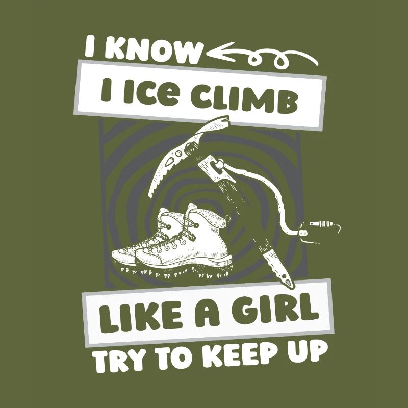 Eisklettern Mädchen