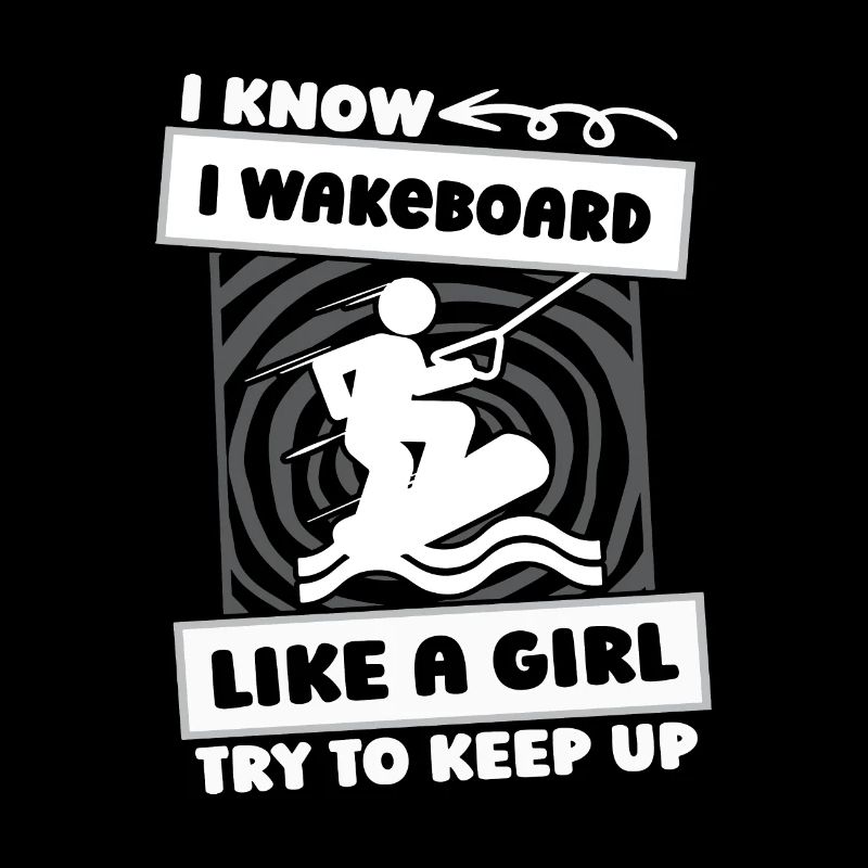 Wakeboard Wakeboarder Mädchen