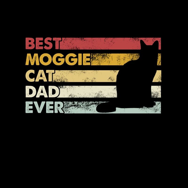 Best Father Ever - Moggie Cat