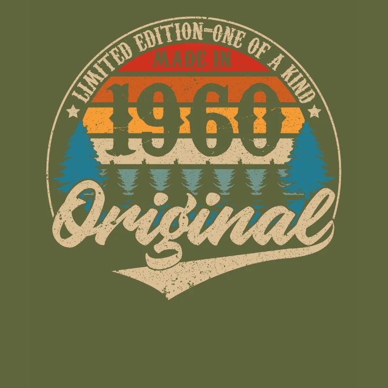 Vintage Geburtstag Geschenkidee Original 1960
