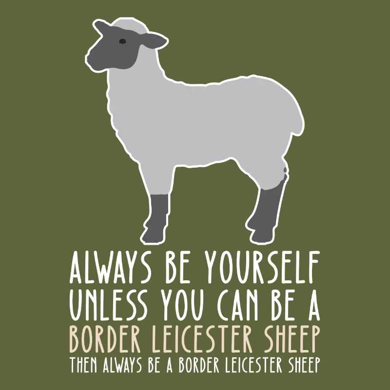 Sei Du Selbst - Border Leicester Sheep