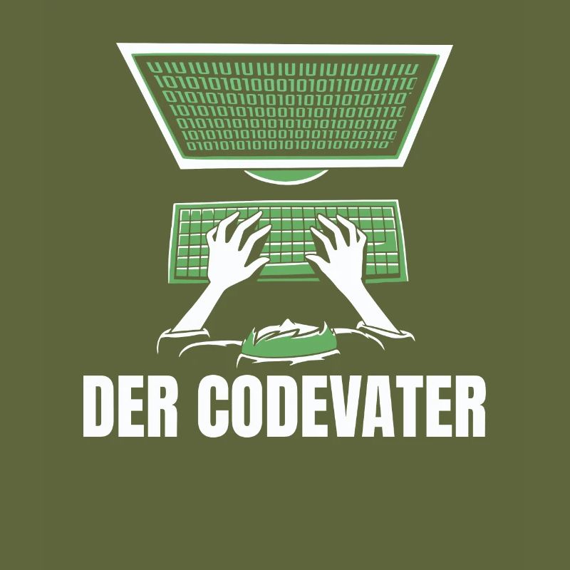 Entwickler Coder Programmierer Vater