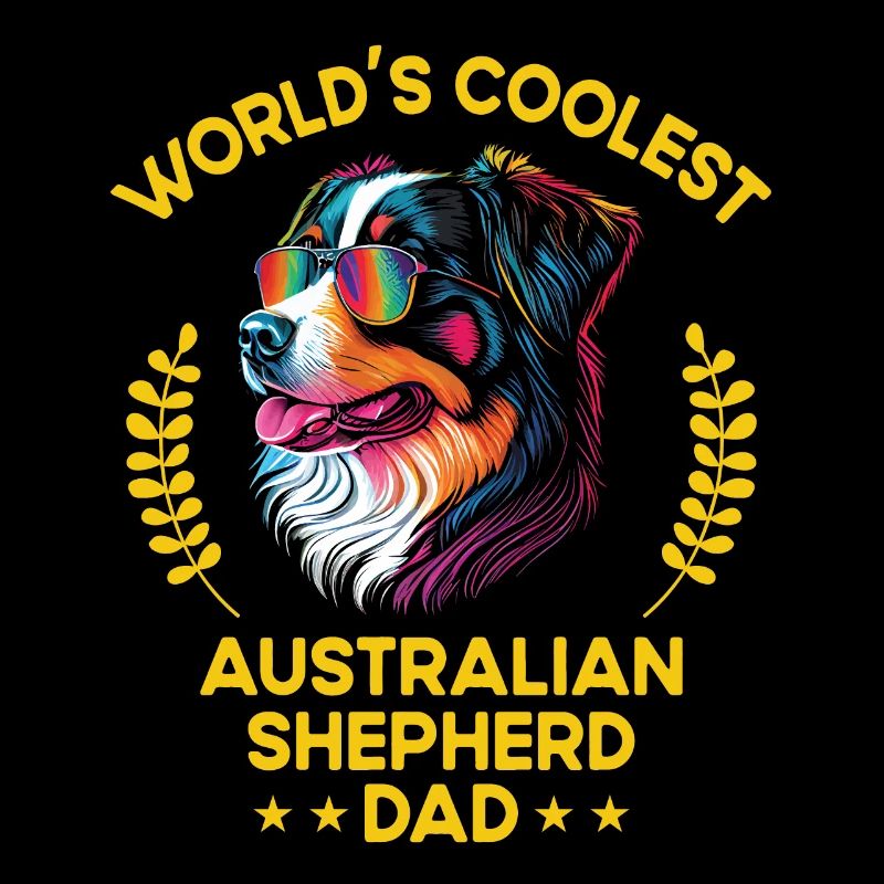 Coolest Dog Dad - Australian Shepherd