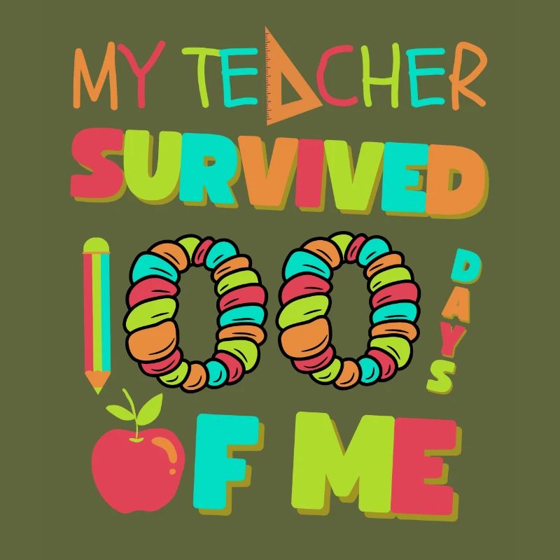 Mon professeur a survécu à 100 jours de moi 100 jours d’école