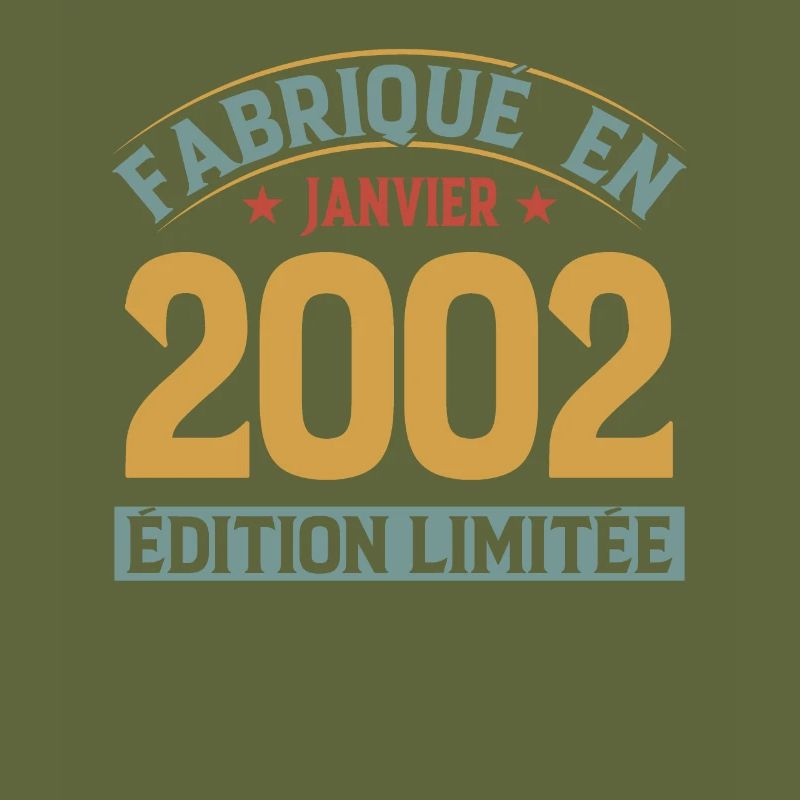 Fabriqué En Janvier 2002 Édition Limitée